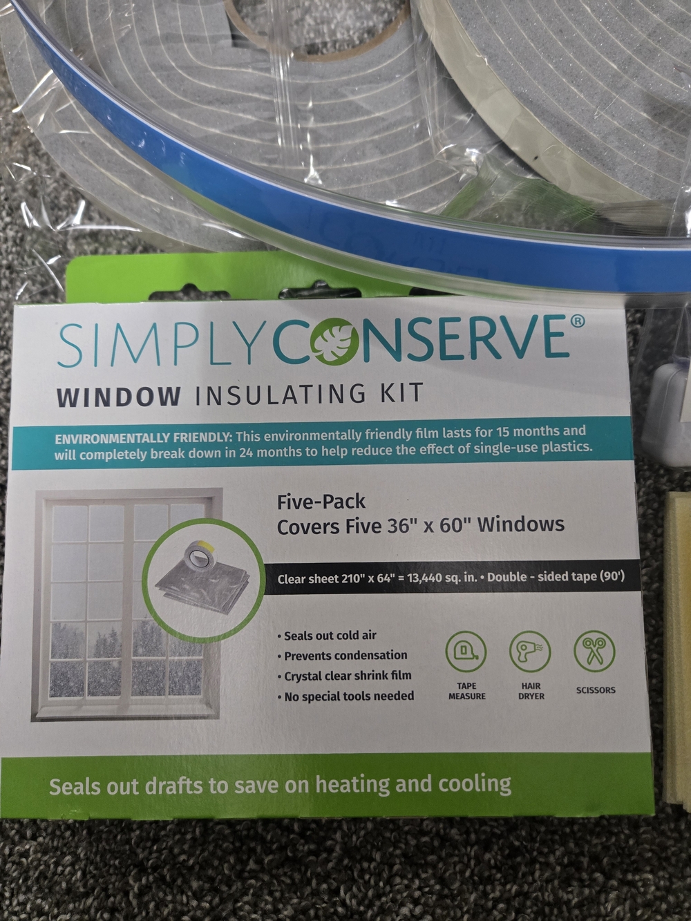 Window Insulating Kit - Picture 2 of 5